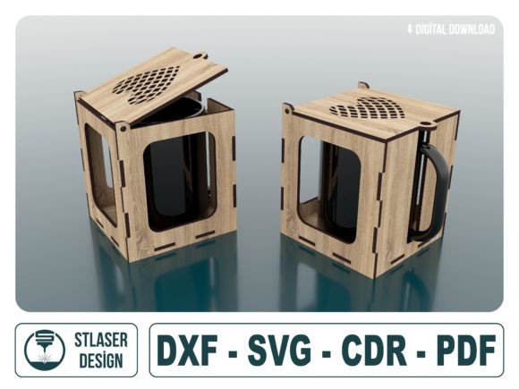 Download Mug Box Laser Cut Svg Files - Svg files Collection