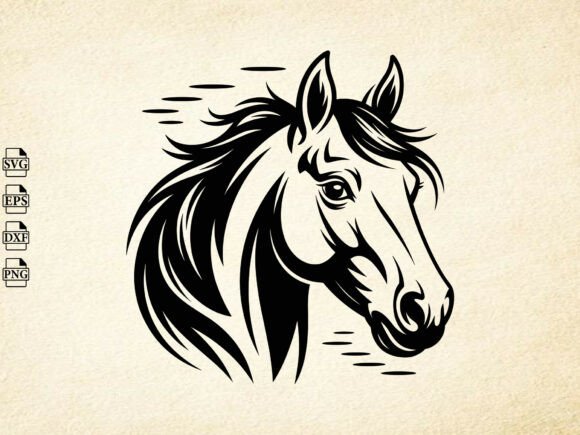 Download Horse SVG, Horse Clipart, Horse Head Svg - Premium Resources