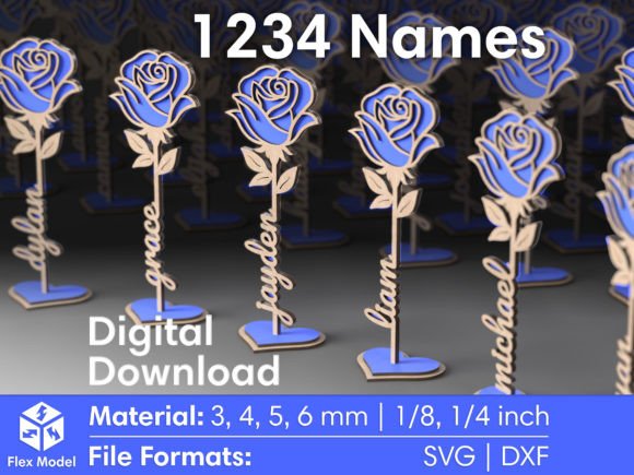 Download Two Layered Flowers Laser Cut Svg Files - Svg files Collection